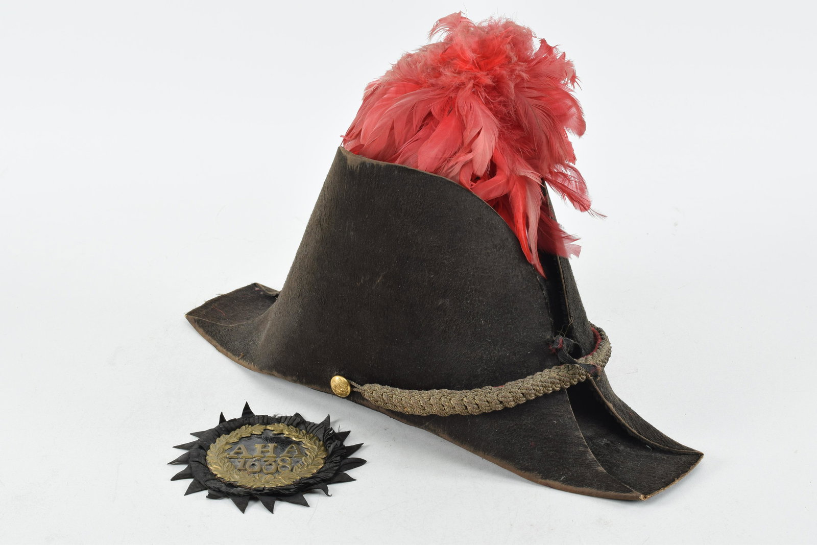 Civil War Era 1858 Pattern Chapeau Bicorn - Light French Chapeau worn by C.W. Brigadier General (1 of 11)
