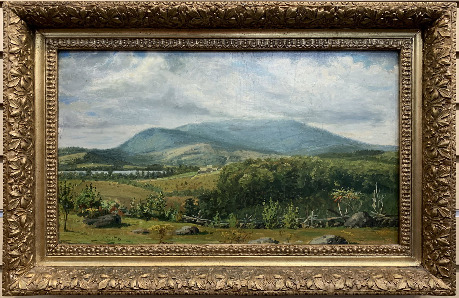 Charles F. Browne 1885. Mount Monadnock with history on back (1 of 9)