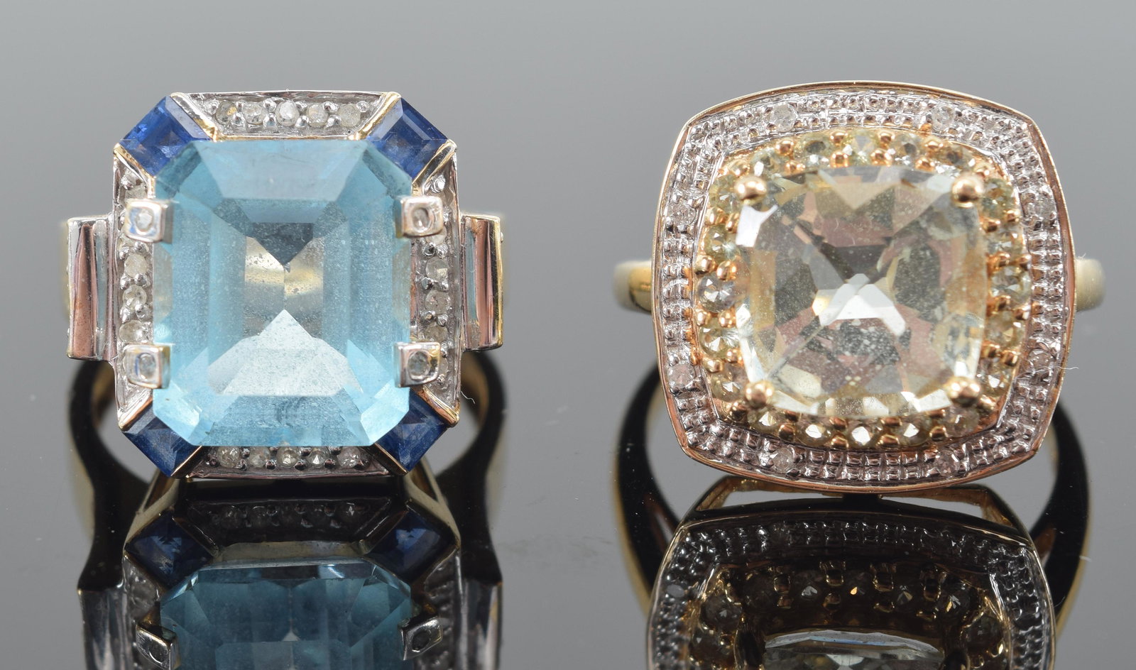 2 14K gold rings. (1 of 9)