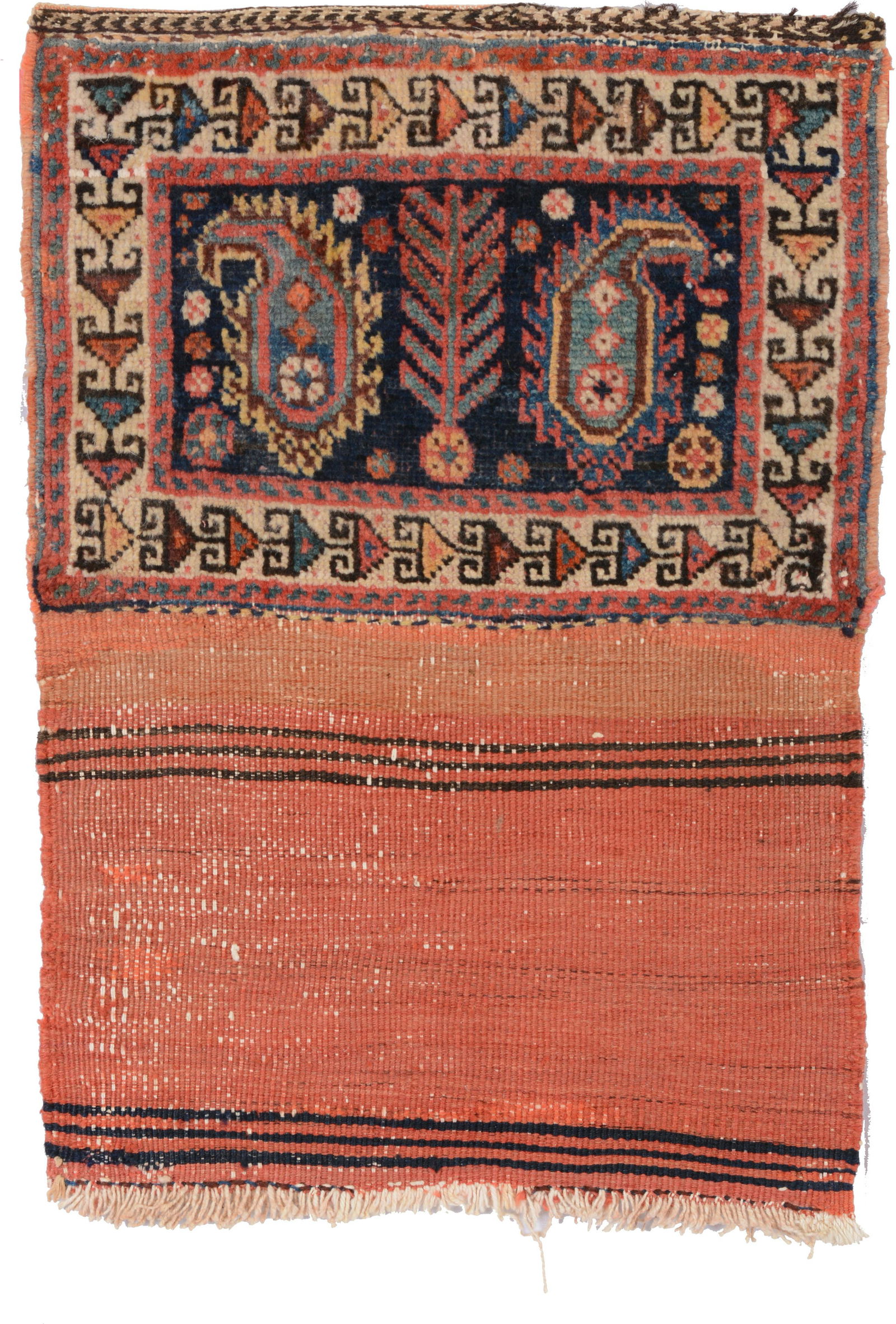 Afshar Bag, Persia, ca. 1900. 2 ft. x 1 ft. 1 in. (1 of 4)
