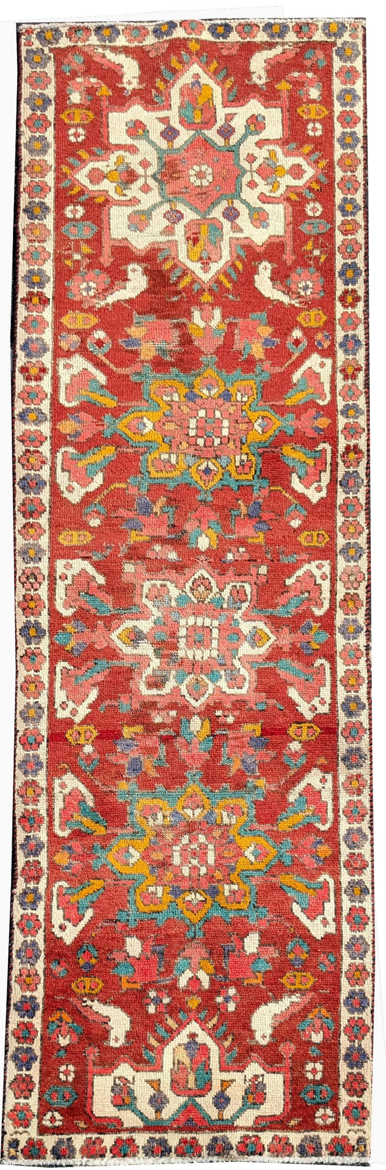 Karaja carpet runner. 86" x 24". (1 of 3)