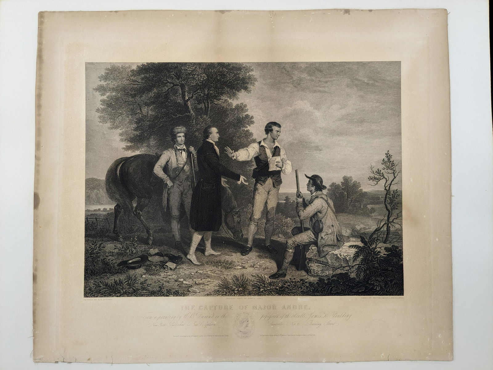 Large lot of 19th century American historical prints. To include: 1) Portrait of Andrew Johnson (1 of 19)