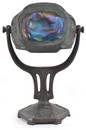 Tiffany Studios Turtle-Back Zodiac pattern desk lamp. Base marked Tiffany Studios New York 541. Deep