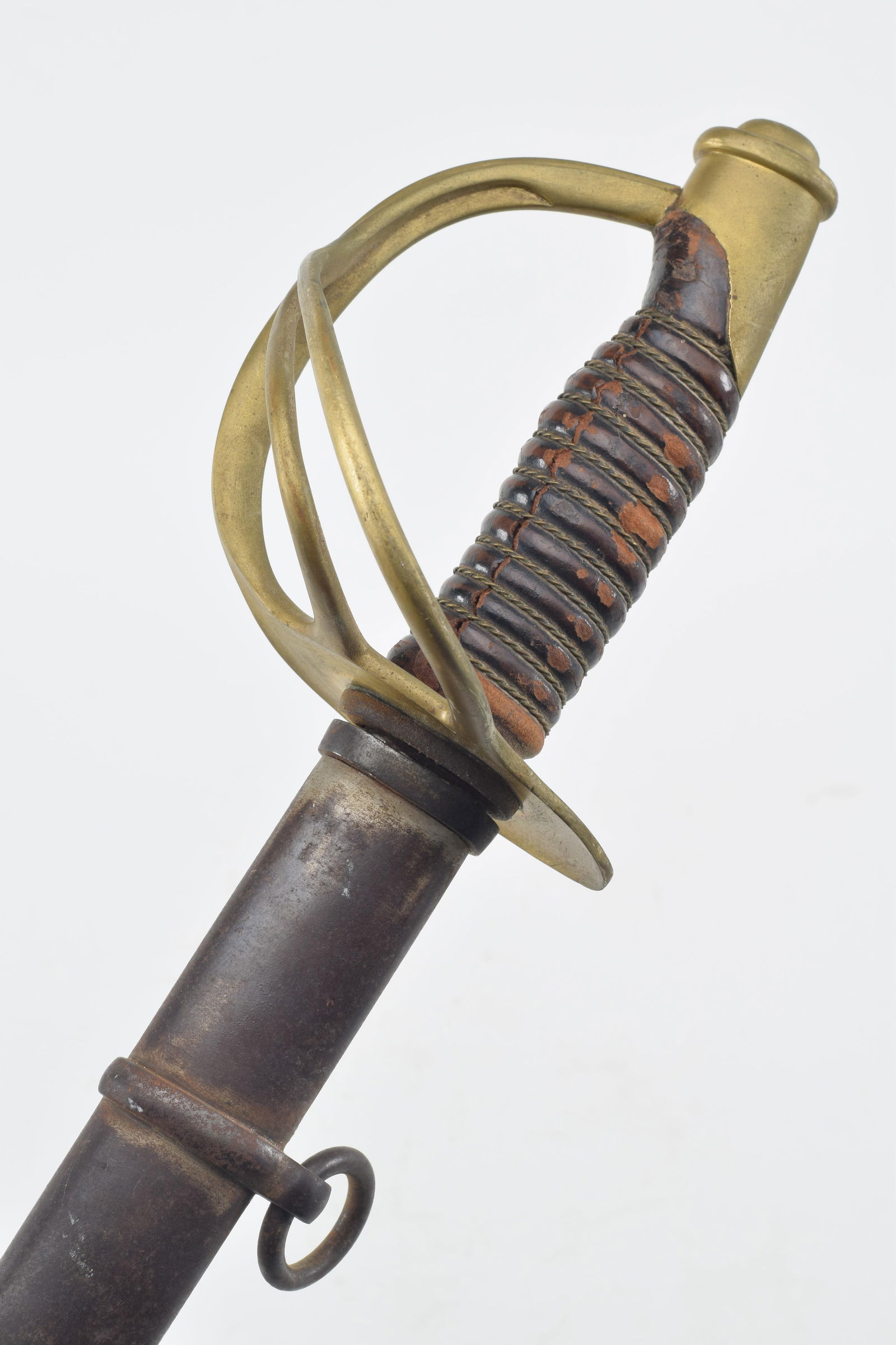 Model 1860 Mansfield & Lamb Sword. This Civil War era U.S sword is dated 1865 and inspected by (1 of 11)