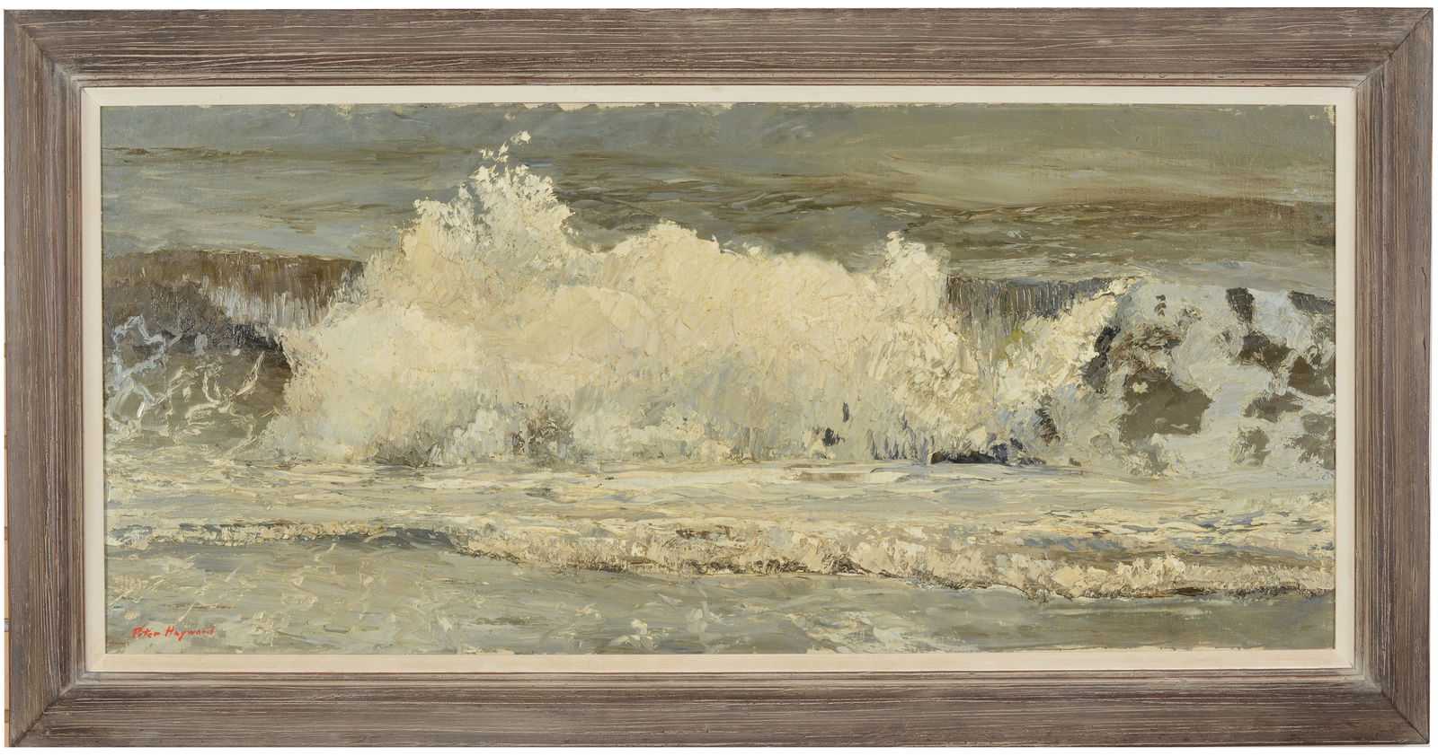 Peter Hayward, New York/Hawaii 20th Century. Label of Grand Central Art Galleries, New York. Titled (1 of 9)