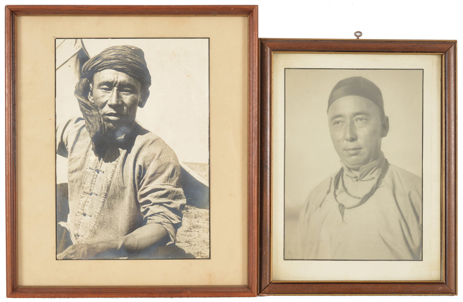 2 photographs. To include 1 photograph of "Arash", who was Owen Lattimore's companion during his: 2 photographs. To include 1 photograph of "Arash", who was Owen Lattimore's companion during his trip through inner Mongolia. This trip was documented in one of Lattimore's published books. Each frame