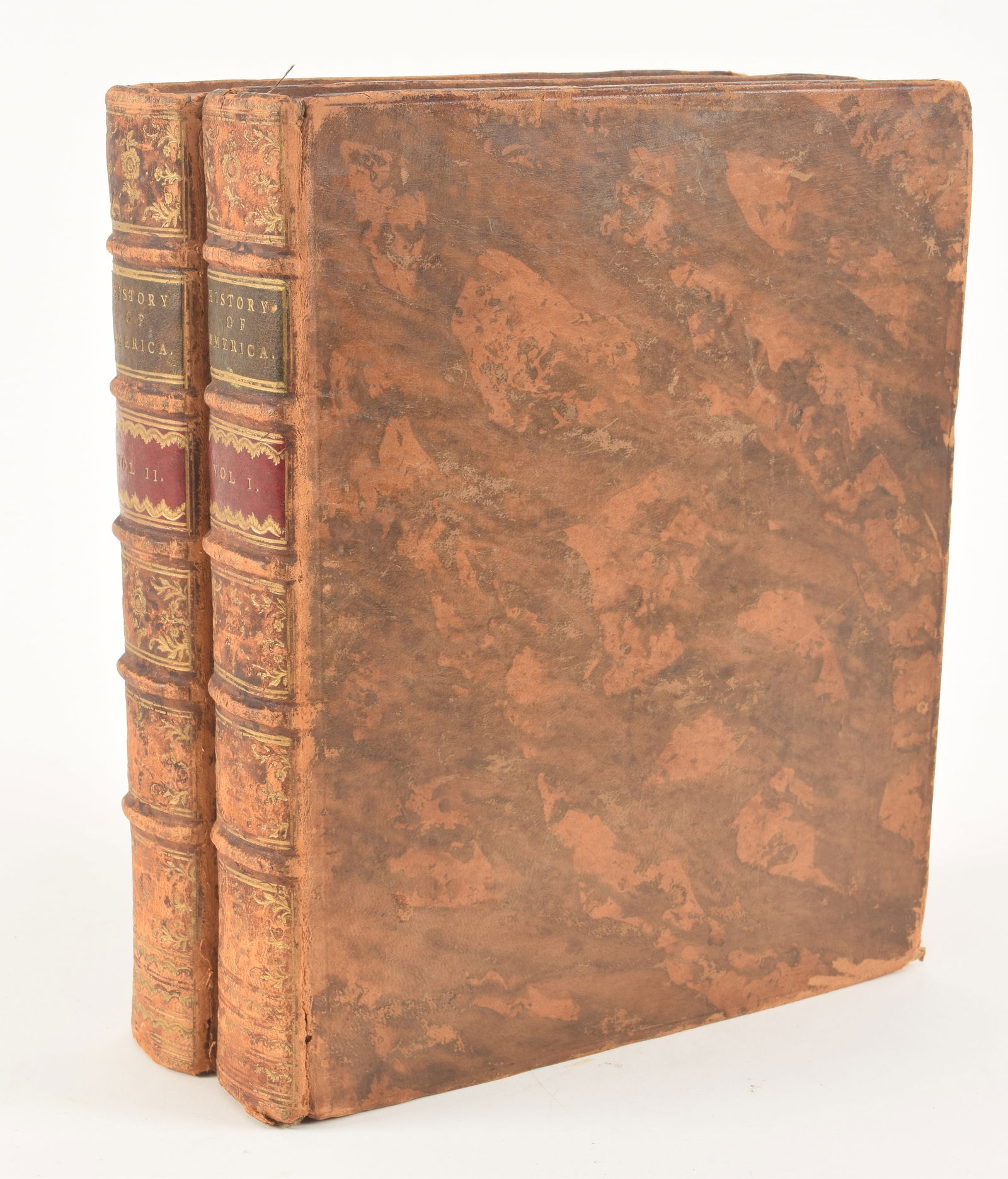 1777 History of America. William Robertson. 2 volume set. London: W. Strahan, et al, 1777. Absent (1 of 7)