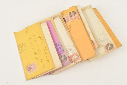 Lot of Civil War letters pertaining to Captain Samuel Hartman, brother-in-law to Luther Kauffman who