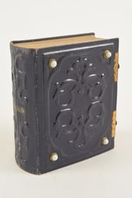 1860s CDV photo album of some men in the Connecticut state legislature. The album from the family of