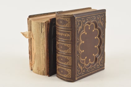 [2] Photo albums including CDVs of Civil War soldiers, U.S. Grant, Abraham Lincoln, Mary Todd