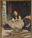 Antonio Maria Fabres y Costa. Spain. Fine orientalist painting depicting an elaborate Moorish