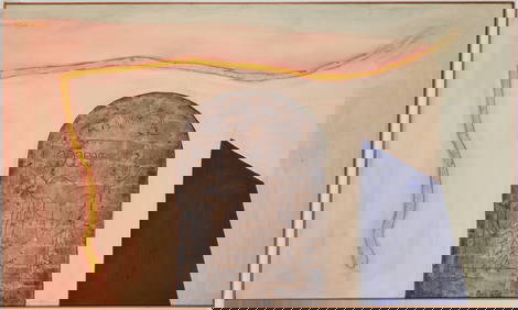 Gautam Vaghela. India. Untitled. Large surrealist image of a snake surrounding figures in a (1 of 9)
