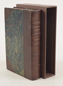 Charles Dickens. "Pickwick Papers" 1st edition, very early issue. Chapman and Hall: London, 1837.