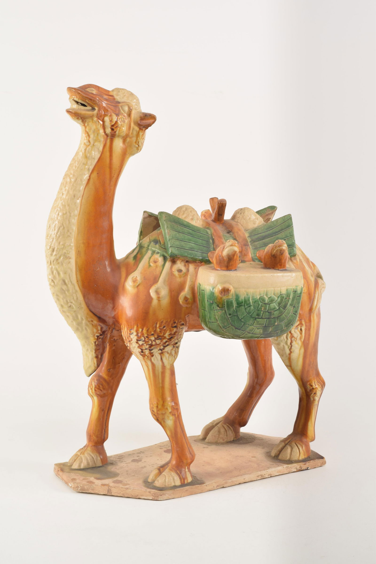 San Tsai camel. Tang style. China. 20th century. 20 x 15in. (1 of 6)
