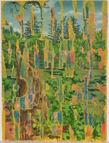 Joe Wardwell. American. "Soon I Will Be President" [Waltham]. 2016. Acrylic on paper. Initialed,