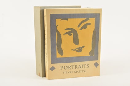 Henri Matisse. Portraits. Andre Sauret: Monte Carlo, 1954. Compilation of portraits reproduced in