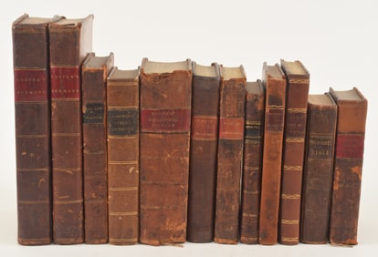 Lot of antique books on religious subjects. To include: 1) First American edition of Sermons by Rev.