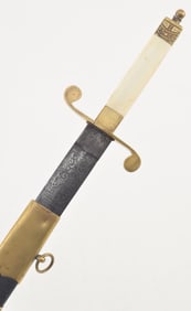 Russian Provisional Government military officer's dagger, ca. 1917. An unusual dagger lacking the