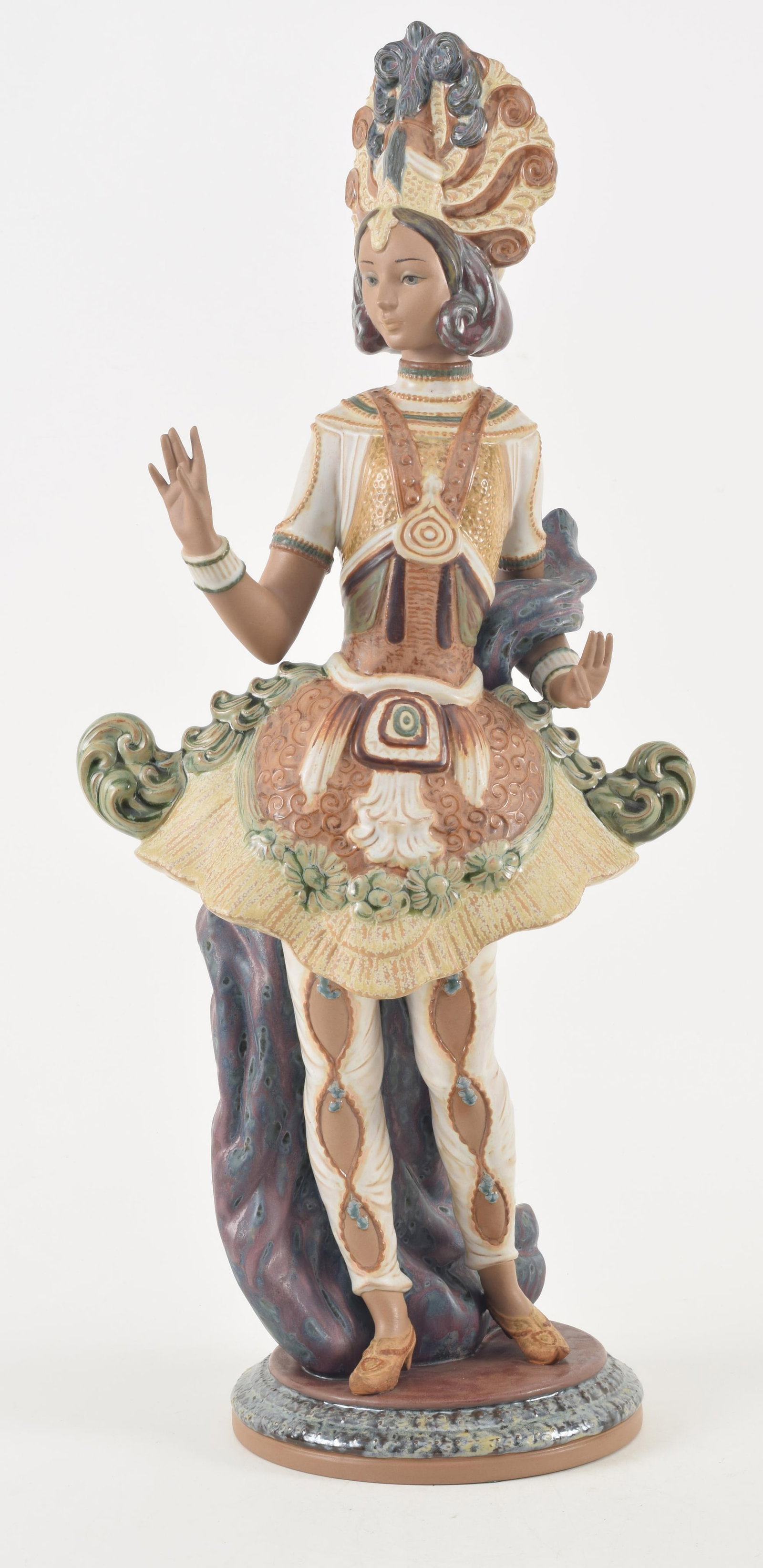 Large Lladro sculpture "The Firebird" by V. Martinez and J. Ruiz. No. 342. Signed on based. 23.75in (1 of 6)