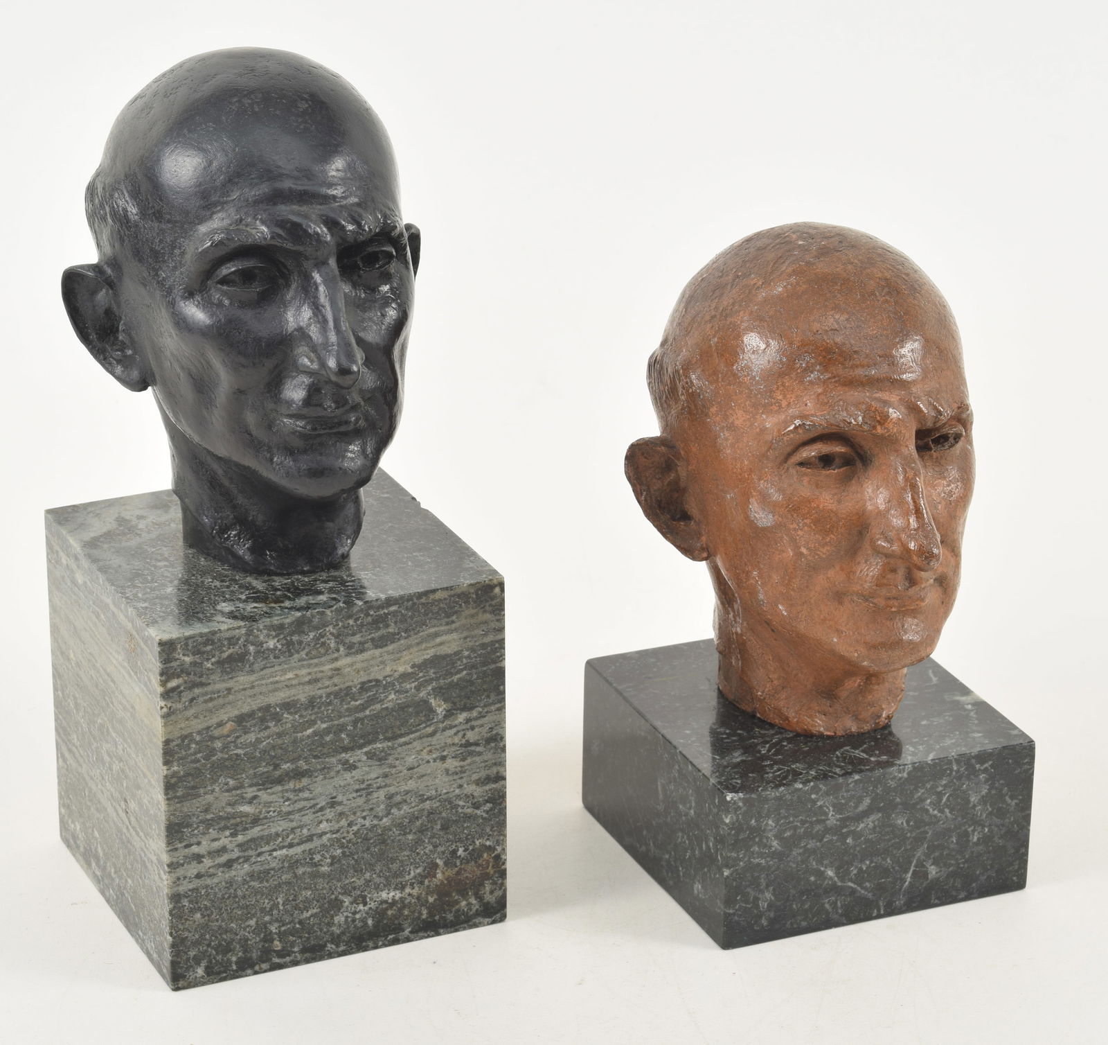 August Zaleski bronze bust, together with another casting. Zaleski served as the President of Poland (1 of 7)