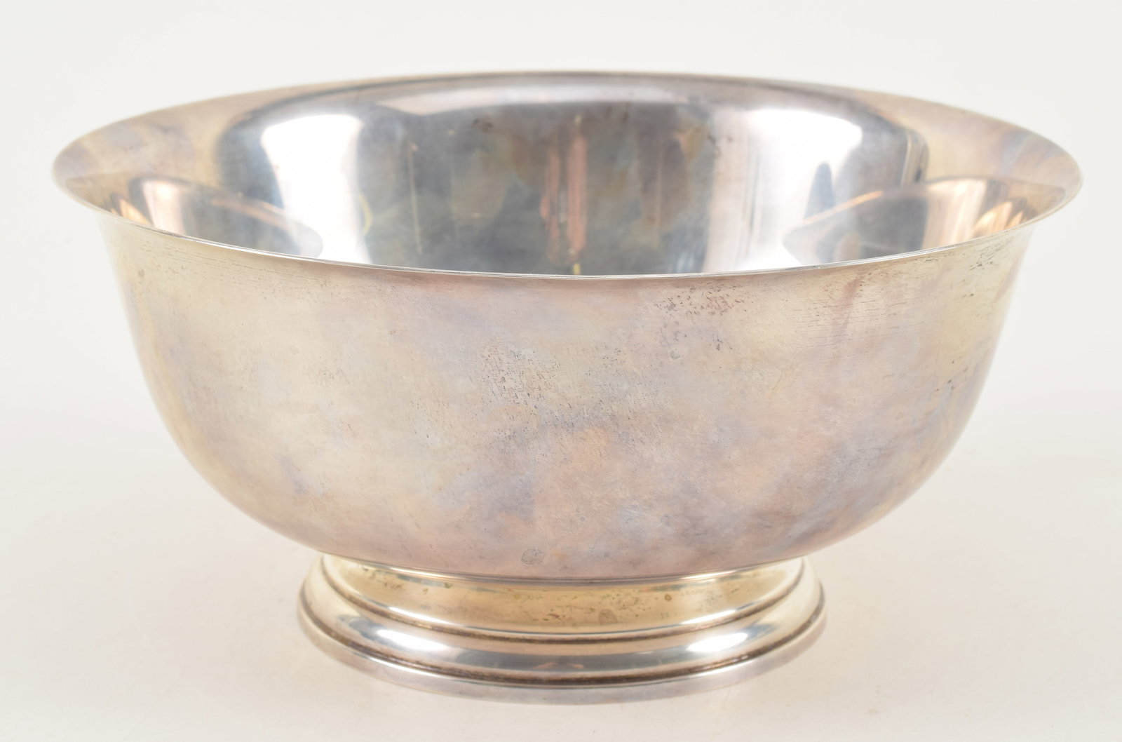 Newport Sterling silver bowl, Paul Revere reproduction fruit bowl. Diameter 9 in, 19.83 ozt. (1 of 7)