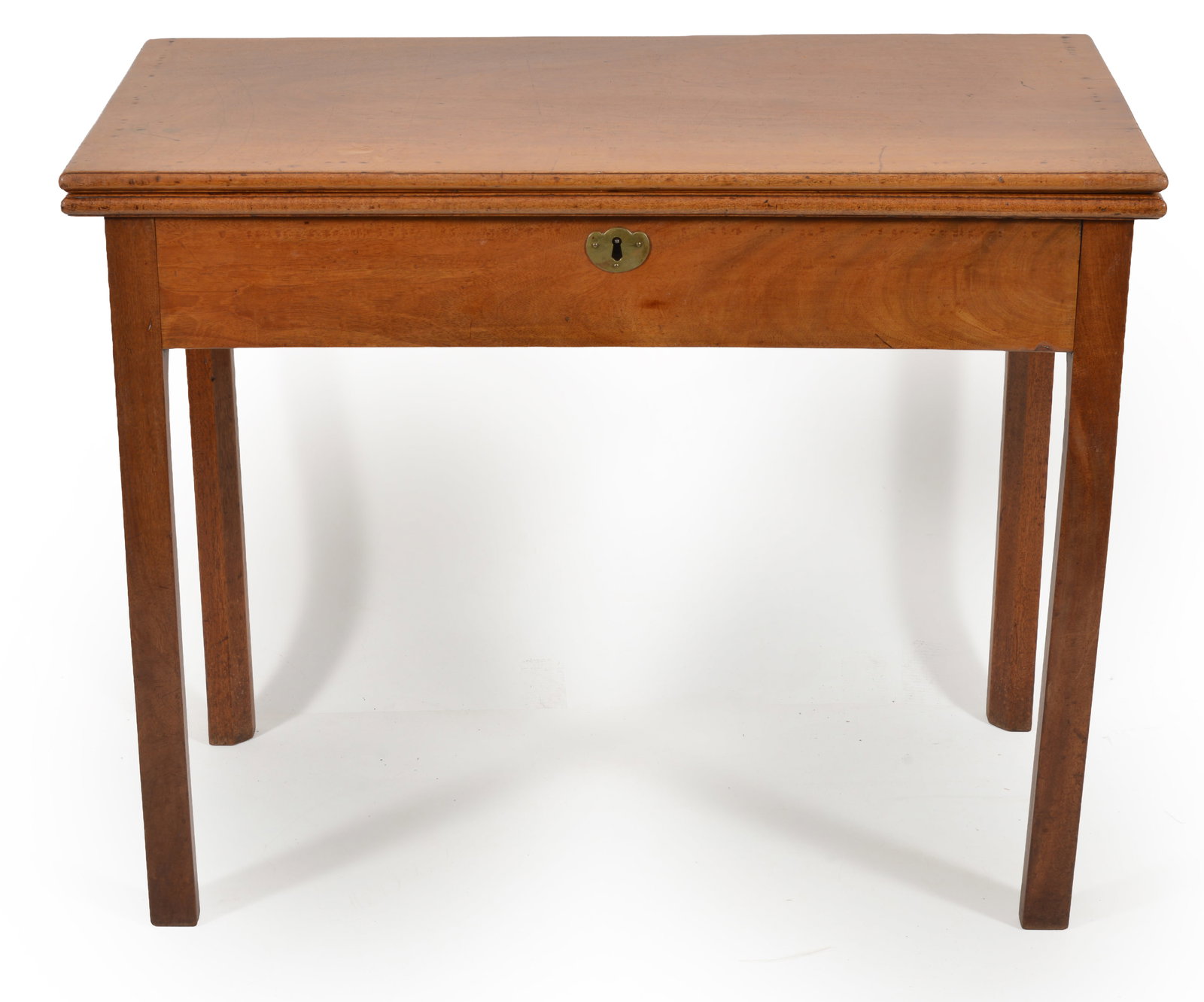 Georgian mahogany convertible architects table with flip over top and interior writing desk fitted (1 of 12)