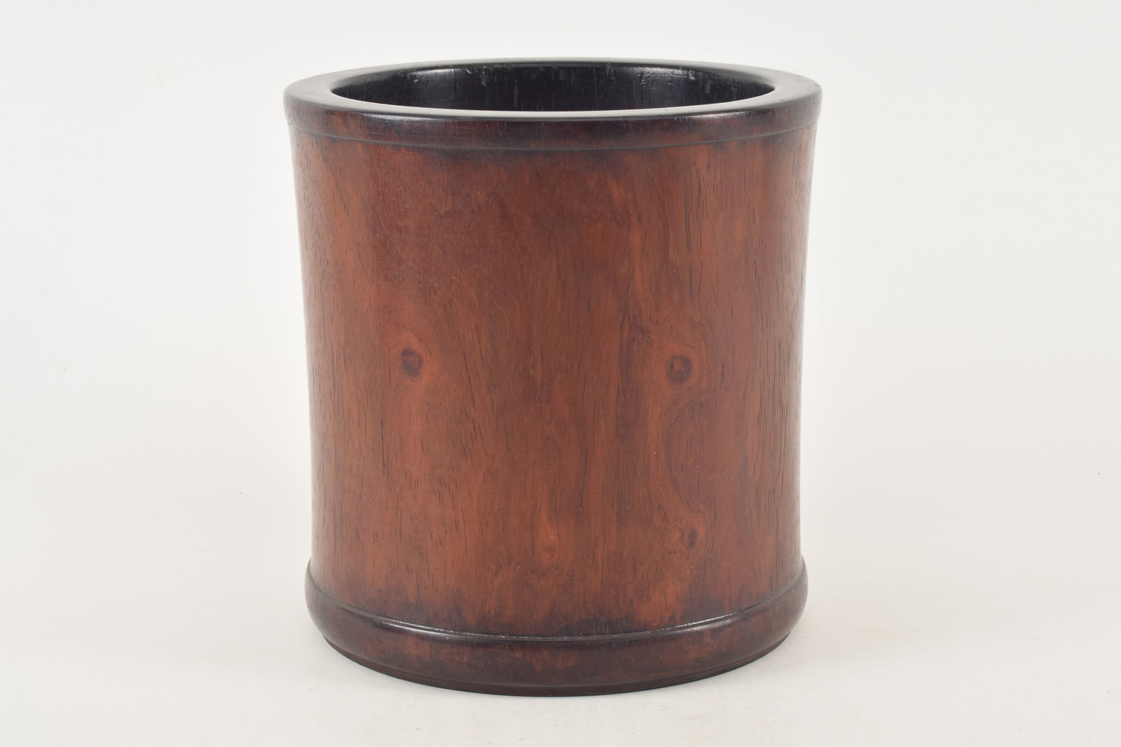 Huang Hua Li brush pot. China. 19th century. 9.5 x 9.25in. (1 of 5)