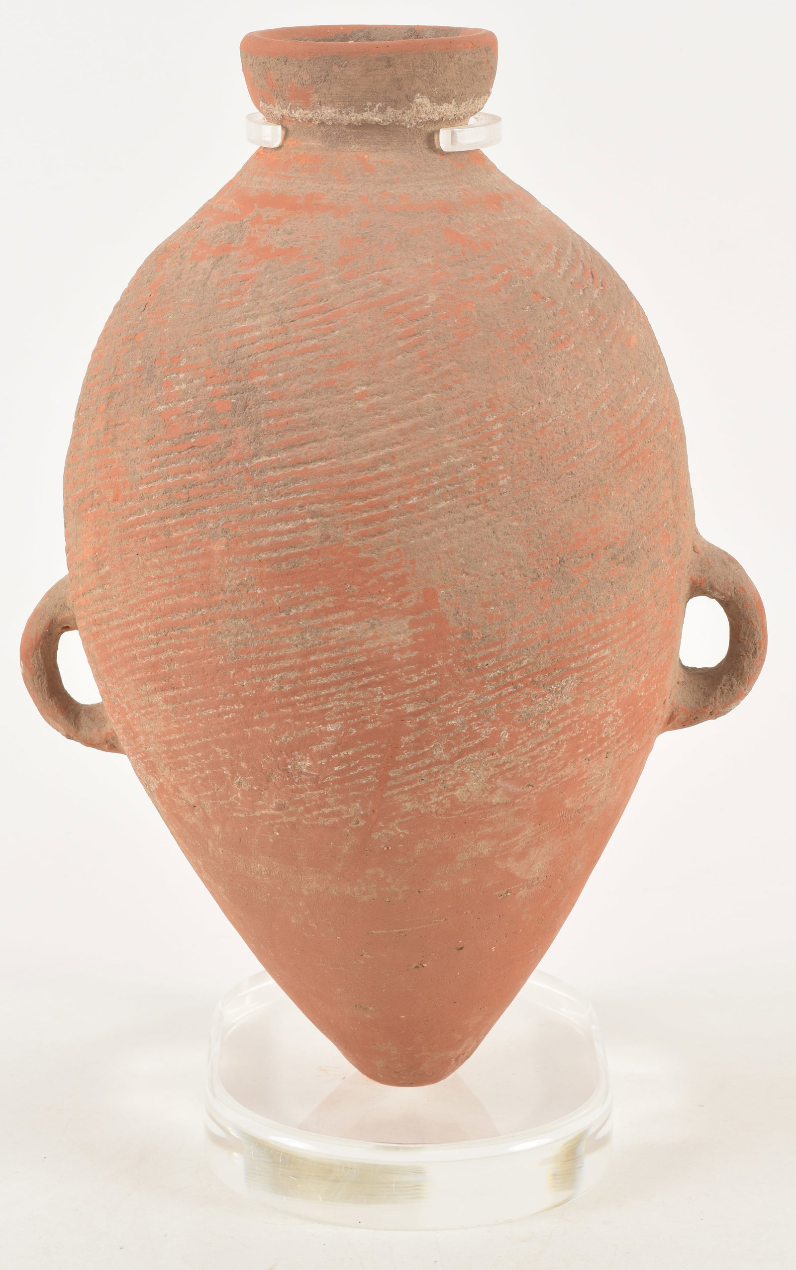 Pottery amphora. Ban Po culture (4800-4300 BC). Sha an xi province. 12in. Test results included.: Pottery amphora. Ban Po culture (4800-4300 BC). Sha an xi province. 12in. Test results included.