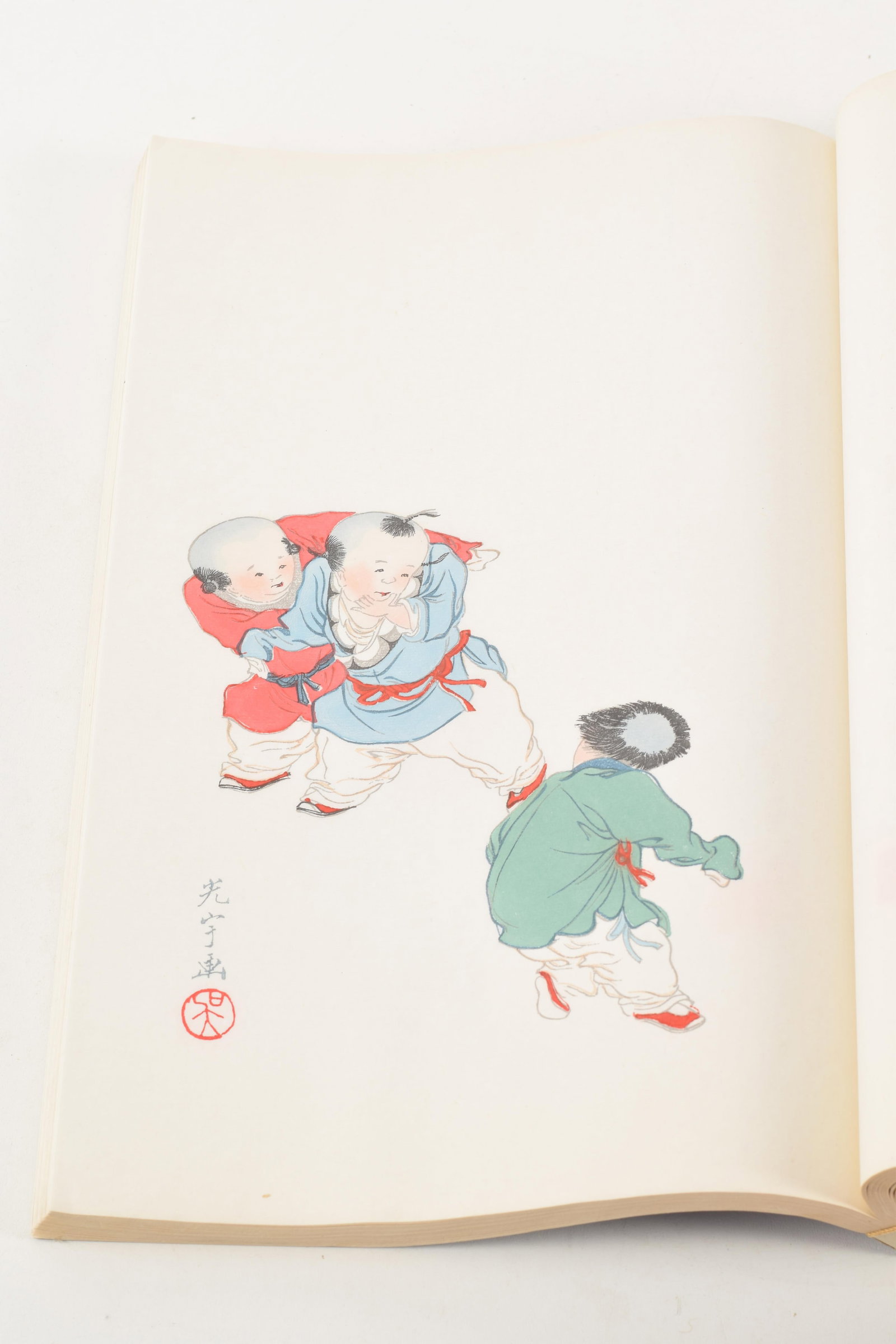 2 vol. boxed set of artworks after Qi Baishi, mid 20th century. 12.25 x 8.75in. - 7