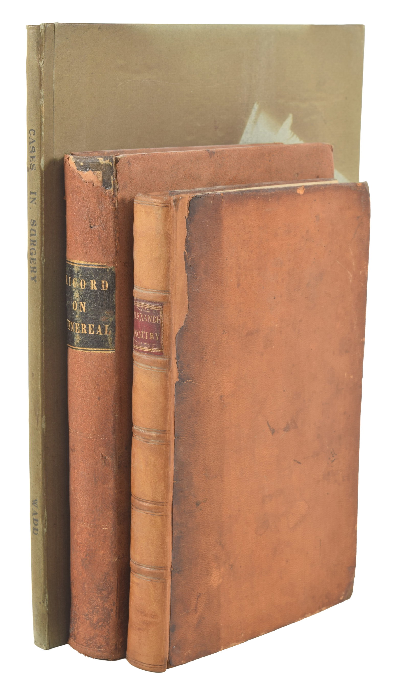 3 antique medical books. 1) An Experimental Enquiry Concerning the Causes Which Have Generally Been (1 of 11)