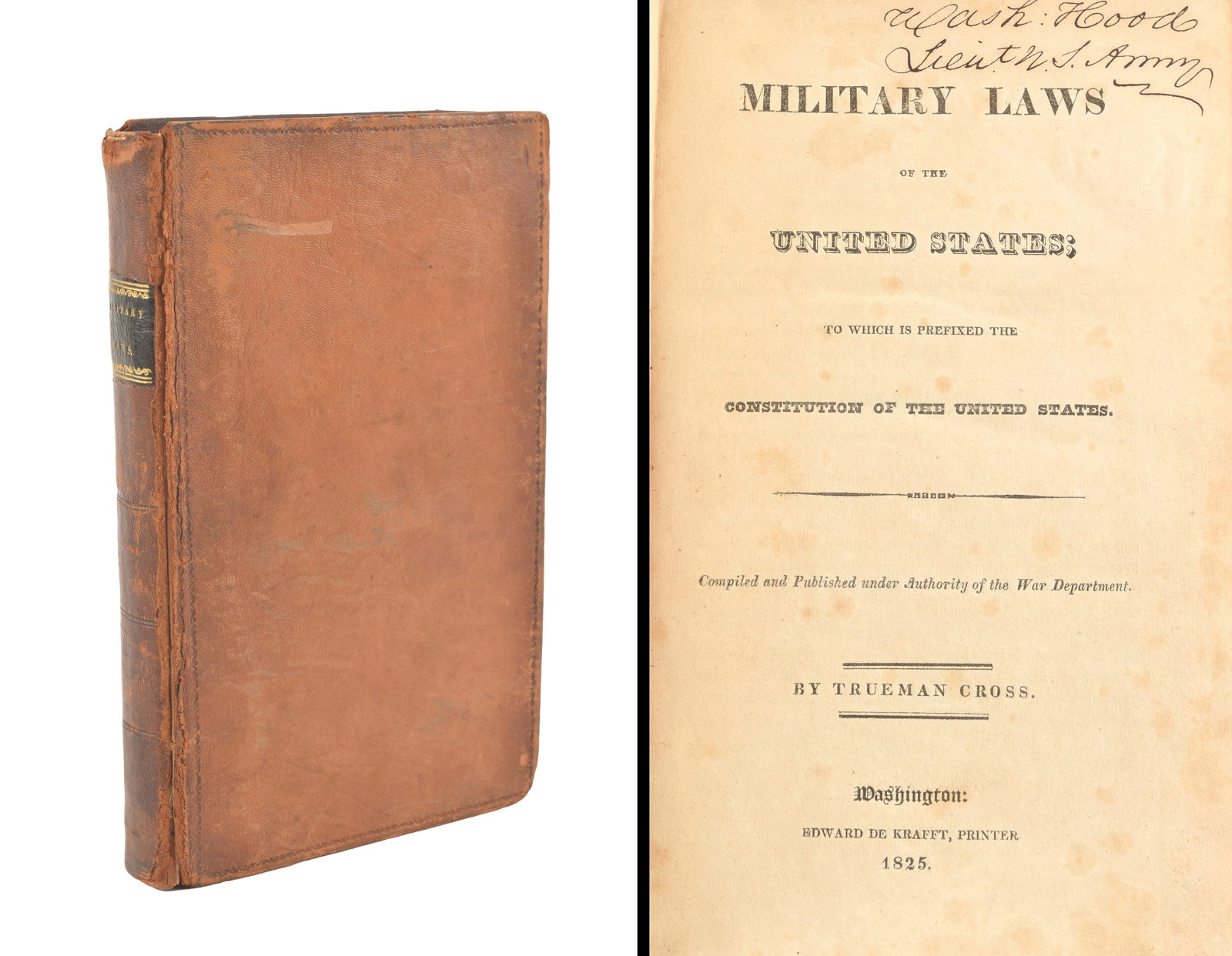 Military Laws of the United States; to which is Affixed the Constitution of the United States by (1 of 4)