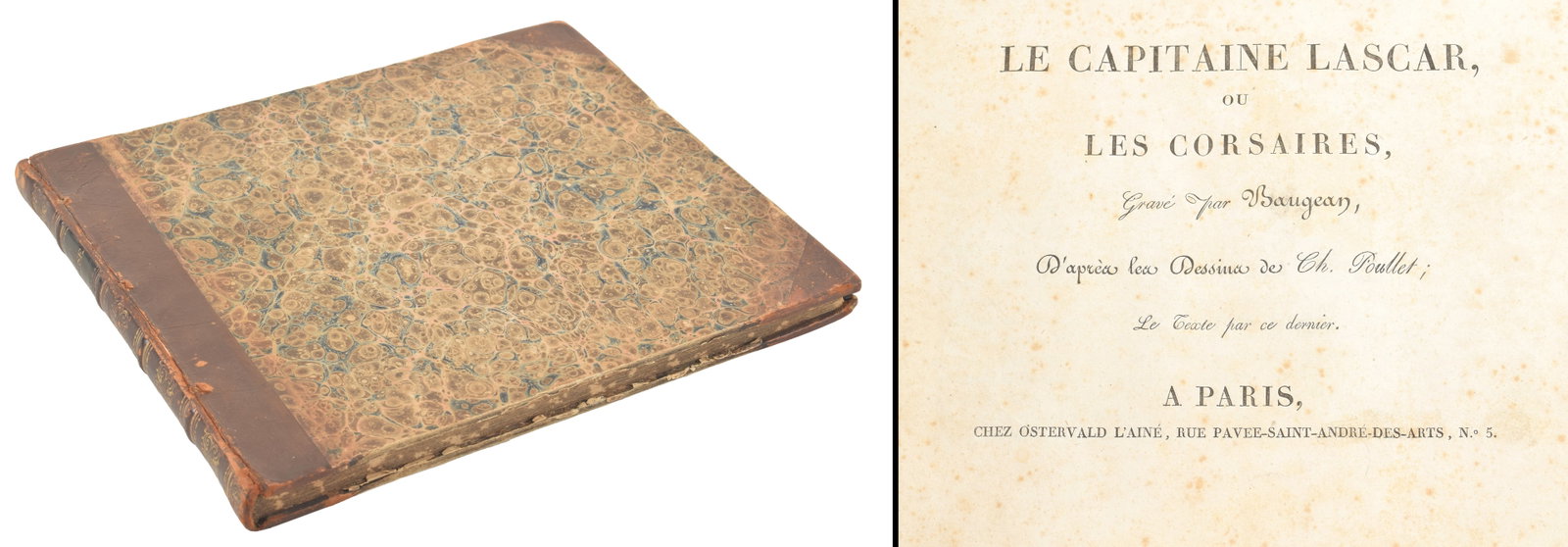 [Privateers] Le Capitaine Lascar, ou Les Corsaires with engravings by Jean Jerome Baugean. Paris.: [Privateers] Le Capitaine Lascar, ou Les Corsaires with engravings by Jean Jerome Baugean. Paris. Late 18th/early 19th century. A collection of 24 plates accompanied by text describing the author's ex