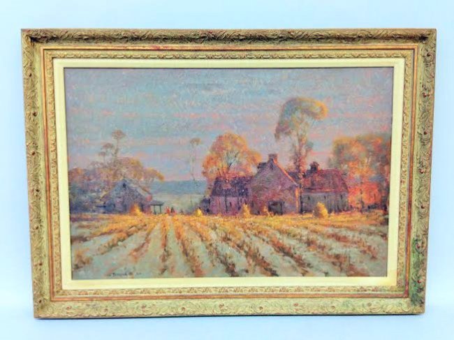 John C. Terelak, Impressionist Landscape. Oil. (1 of 7)
