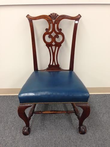 18th c. Massachusetts Chippendale Mahogany Chair (1 of 4)