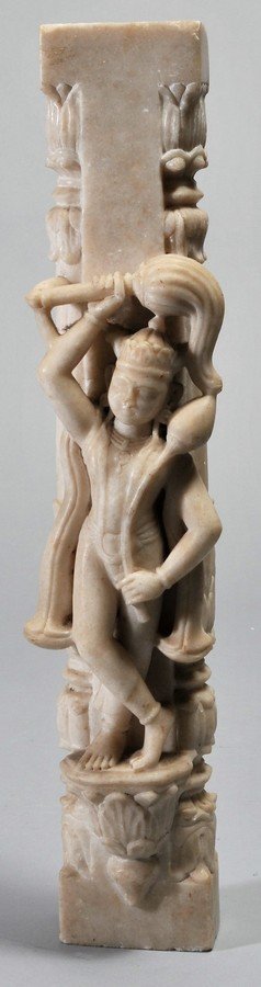 Marble architectural element. India. Rajastan. 19th (1 of 6)