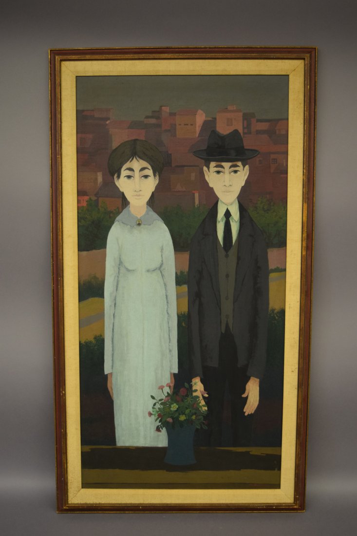 Marcello Boccacci. "Lovers Across the River". Appears (1 of 7)