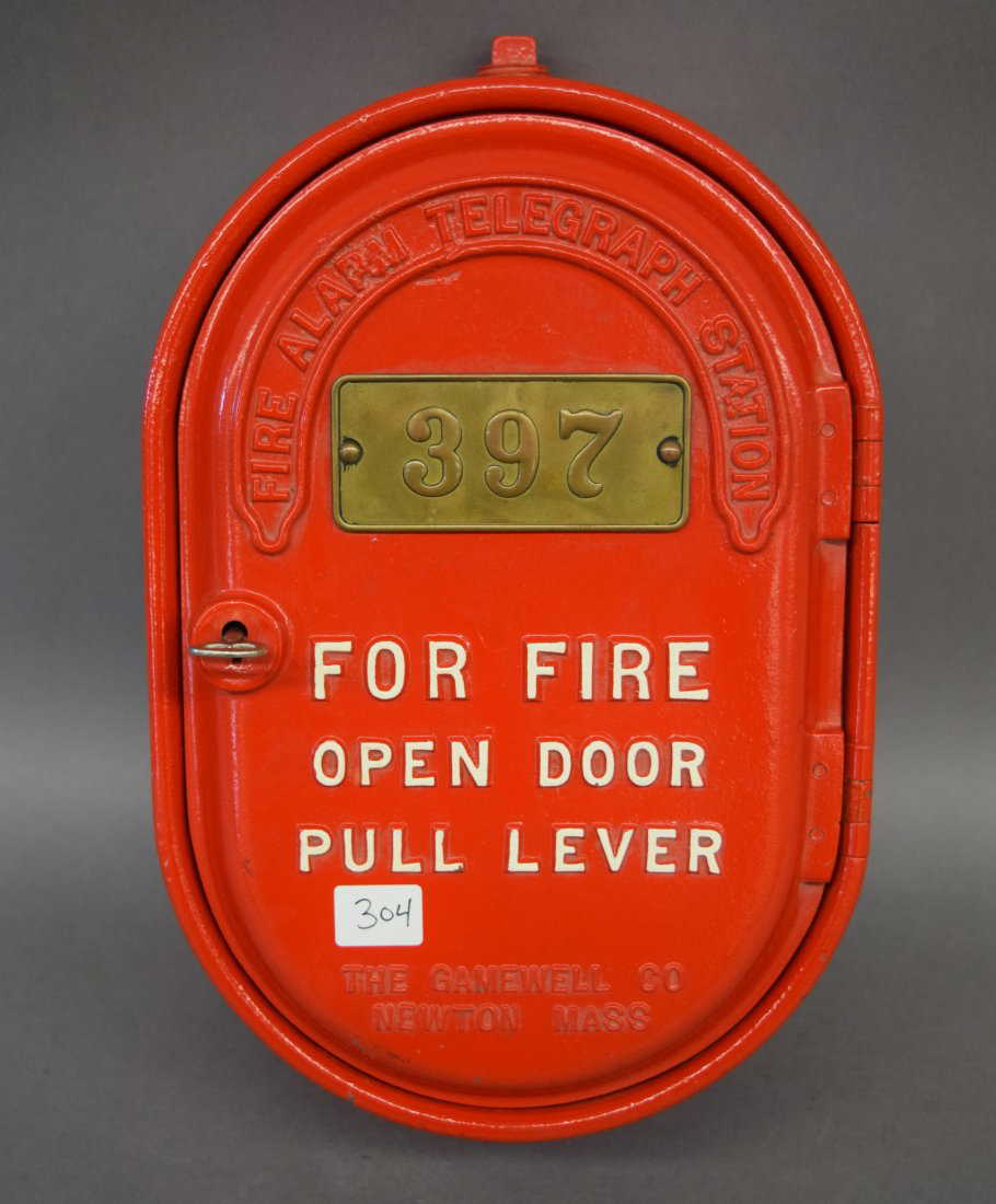 Gamewell Fire Alarm Telegraph System The Gamewell Company, Newton, MA Fire Alarm Telegraph