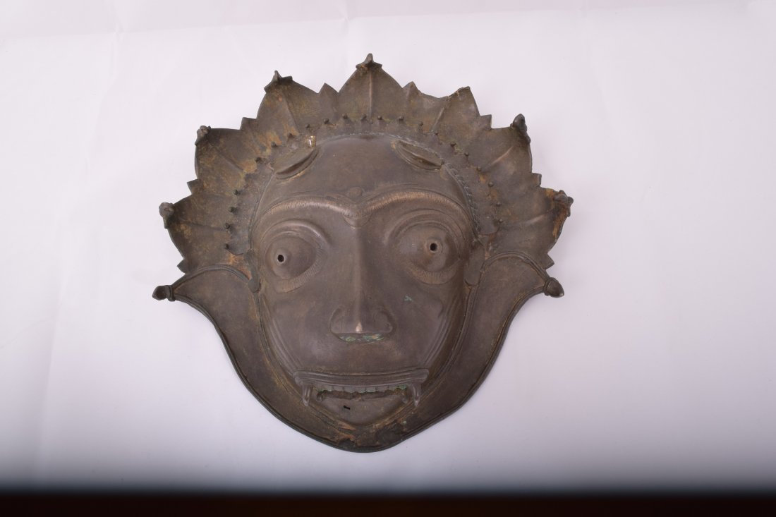 Bronze mask. South India. Early 20th century. Demon (1 of 10)