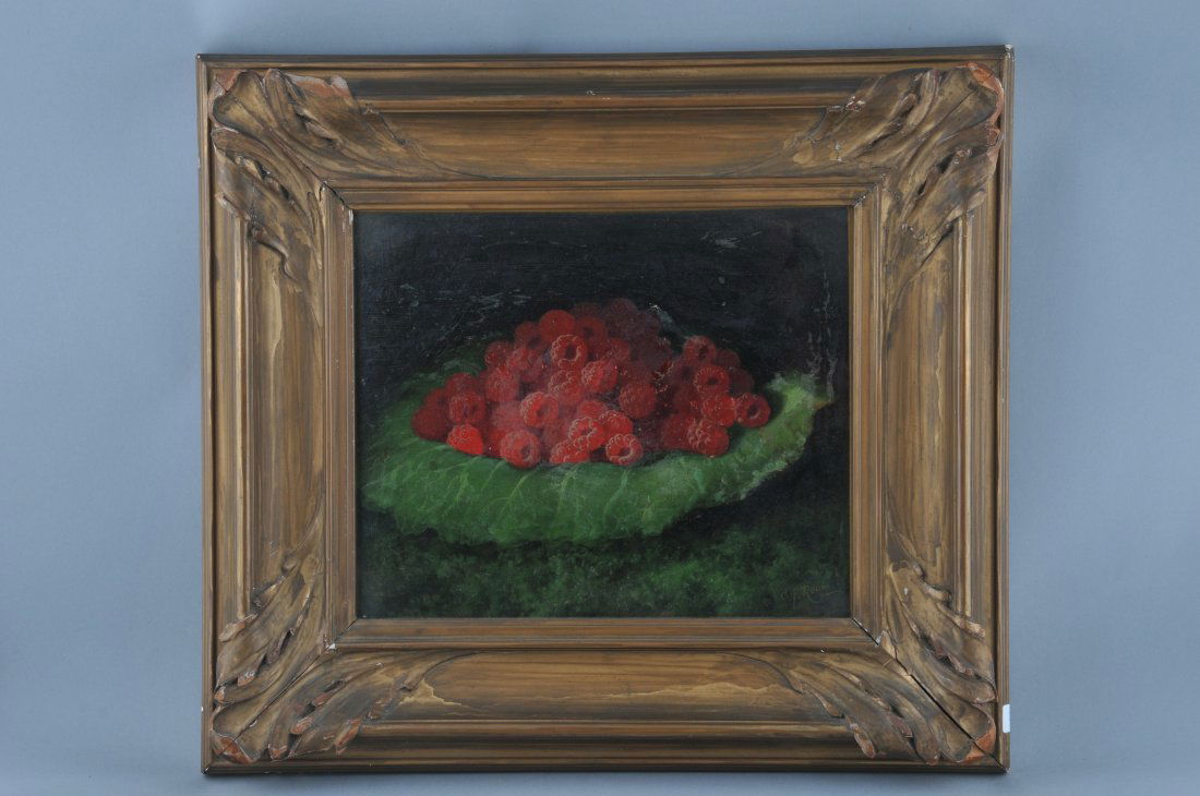 Carducius Plantagenet Ream. Raspberries on lettuce (1 of 10)