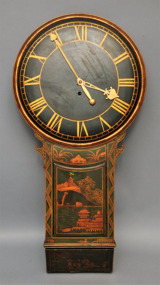 19th Century Act of Parliament clock, with green (1 of 9)