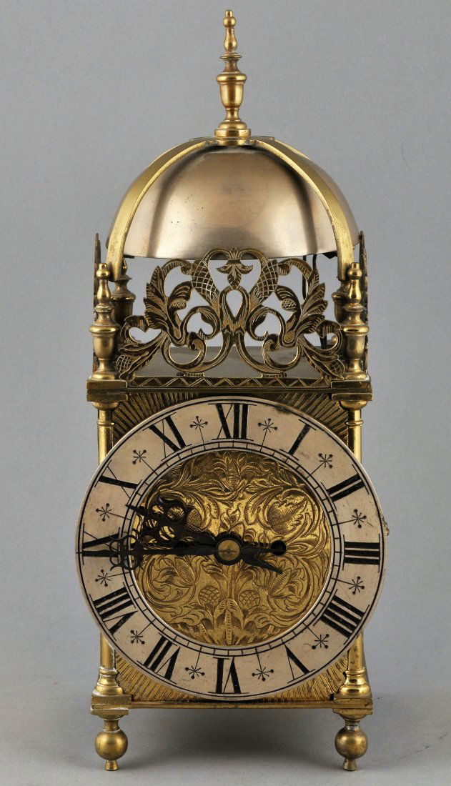 19th century English Fusee Drive brass skeleton shelf (1 of 10)