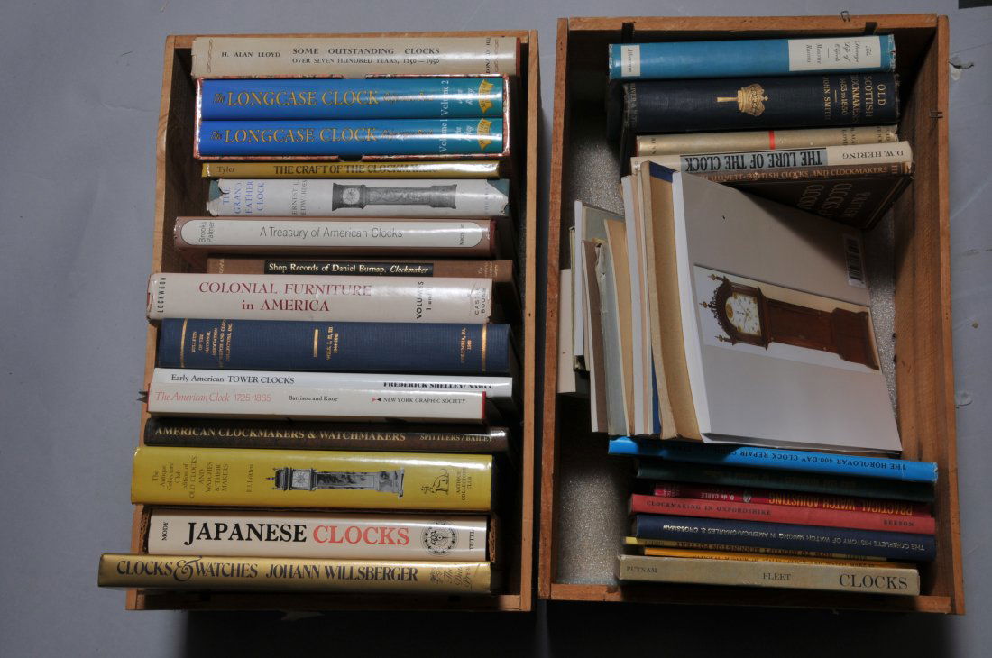 Approximately 30 Clock books and a good number of (1 of 7)