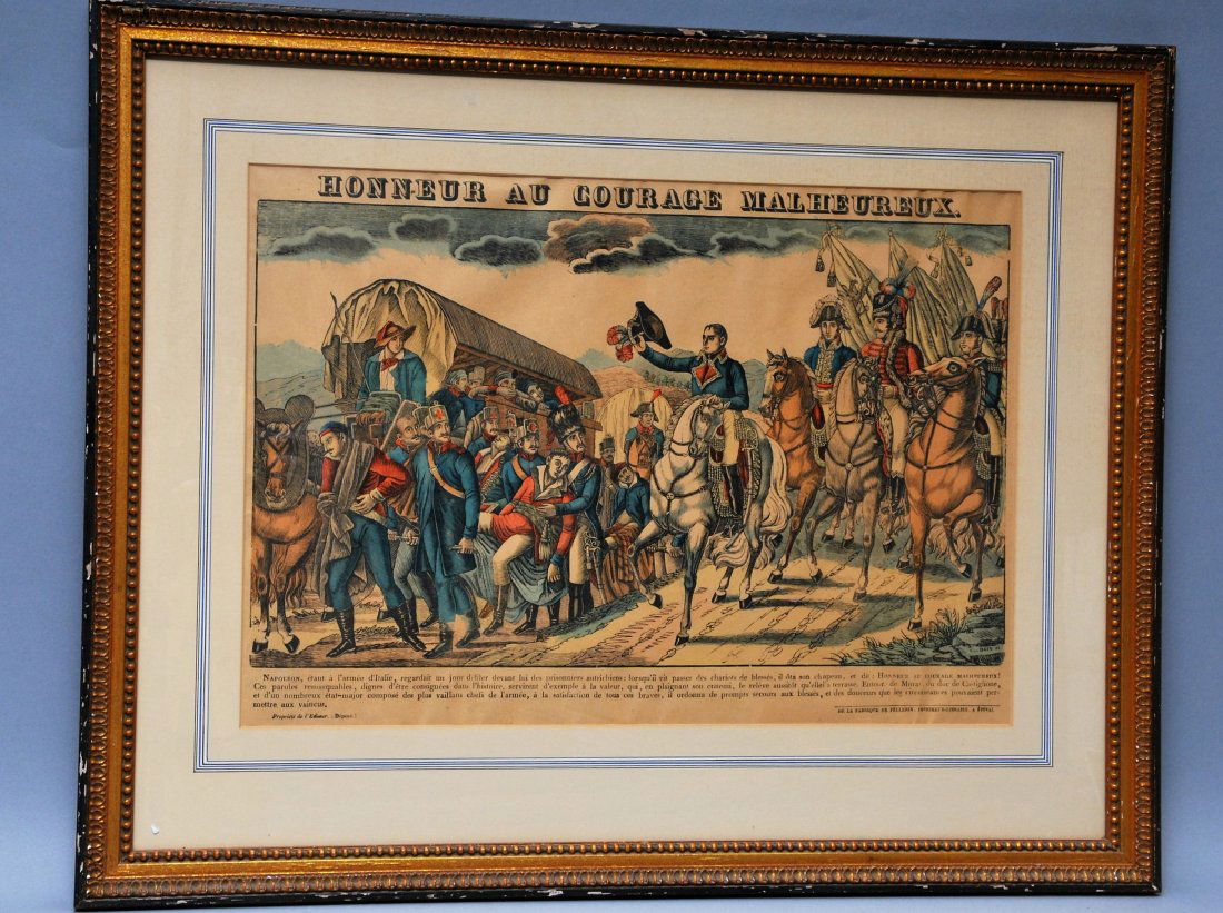 HONNEUR AU COURAGE MALHEUREUX:  Bonaparte, Commander in (1 of 8)