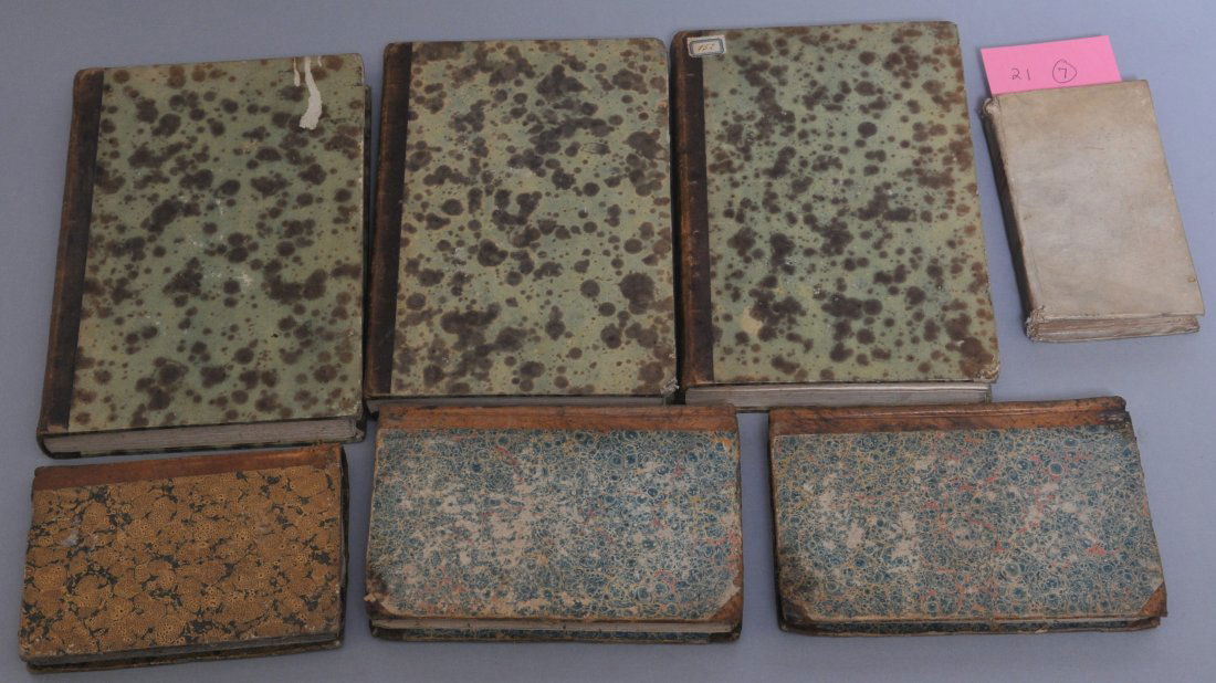 Two volumes. "Descrizione Della Cita di Napoli, 1788. (1 of 7)