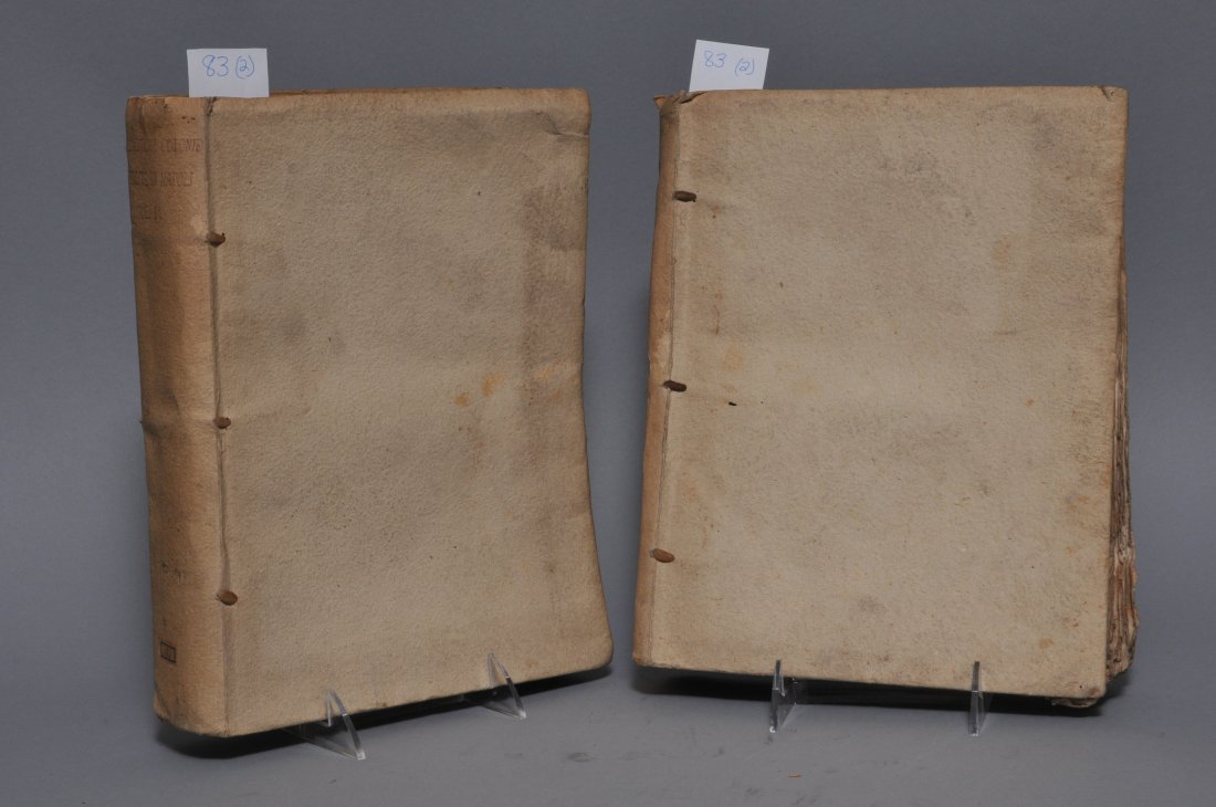 Two volumes. "Dell Antiche Colonie Venute in Napoli. I (1 of 6)