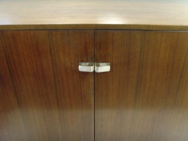 GEORGE NELSON FOR HERMAN MILLER MAHOGANY 2 DOOR CA - 2