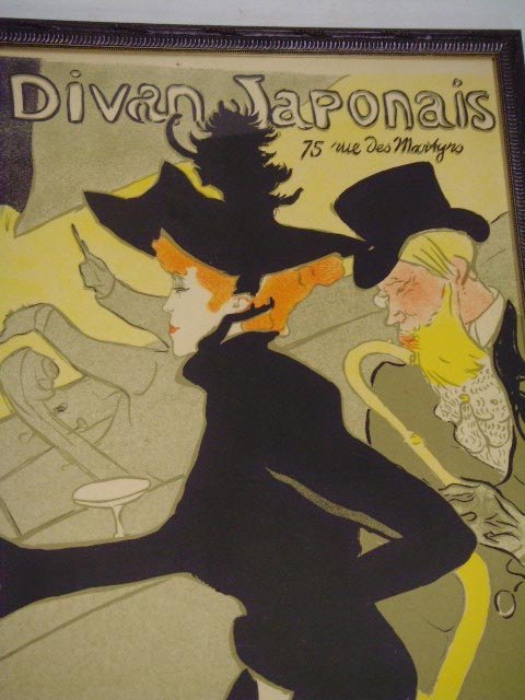 TOULOUSE LAUTREC LITHO - 87/500 - SIGNED IN PLATE  - 2
