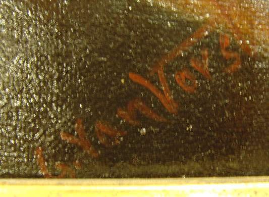 PAIR VICTORIAN OIL PAINTINGS - 18 X 12 - 4
