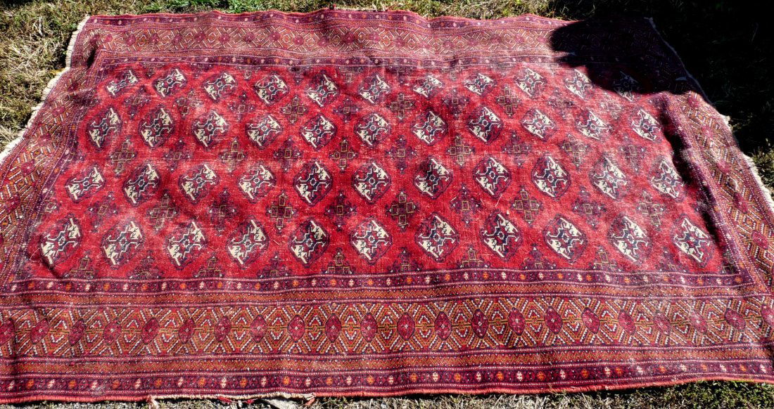 Antique Bokara room size carpet (1 of 3)