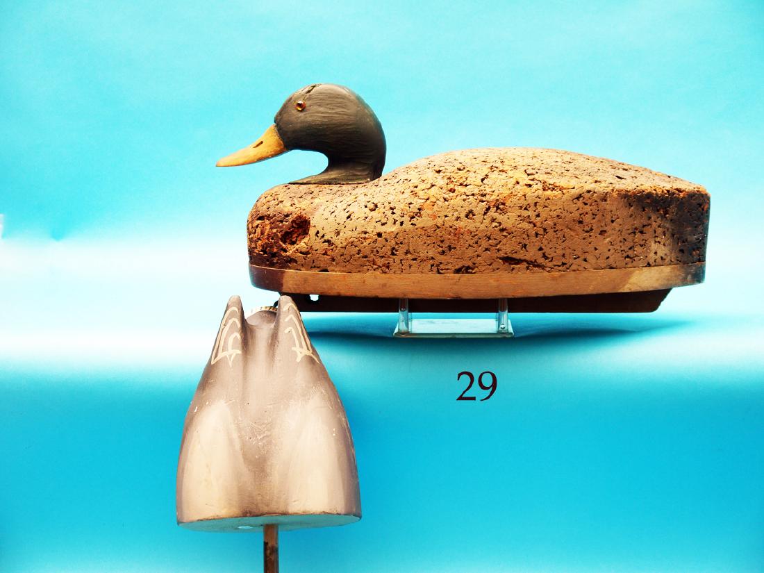 MALLARD DRAKE by the Wildfowler  Decoy Co., Old (1 of 1)